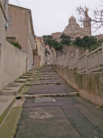 An image from the french city of Marseilleの写真素材