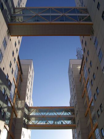 An image of a corperate office building facilityの写真素材
