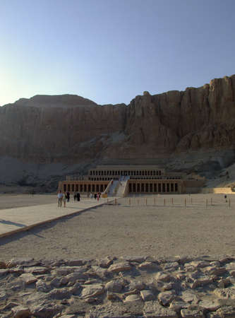 Hatshepsut's temple situated in the valley of the queens at luxor.