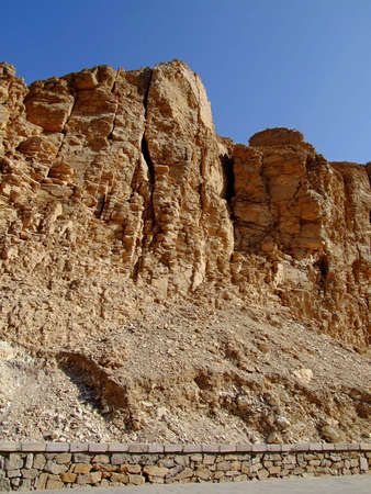 An image taken in the famous valley of the kings complex in Egypt.