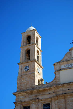 A monastery in Chania on the Greek island of Crete.の写真素材