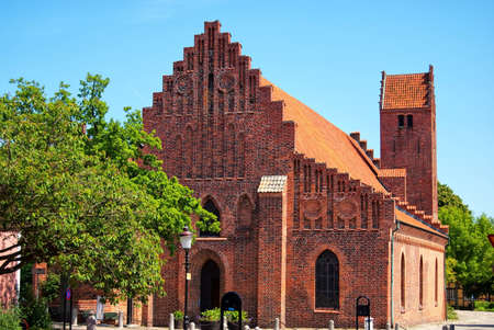 The Franciscan monastery situated in the swedish town of Ystad.の写真素材