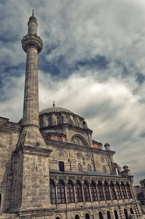 The laleli mosque situated in the turkish city of Istanbul.の写真素材