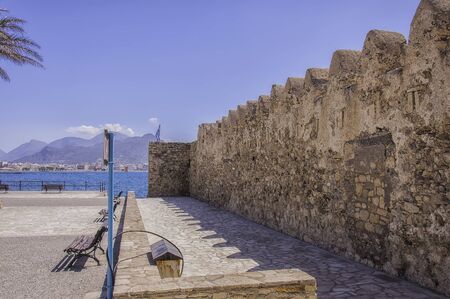 The fort of Lerapetra was built to protect the port and the city some time in the 13th century by the Venetians.のeditorial素材