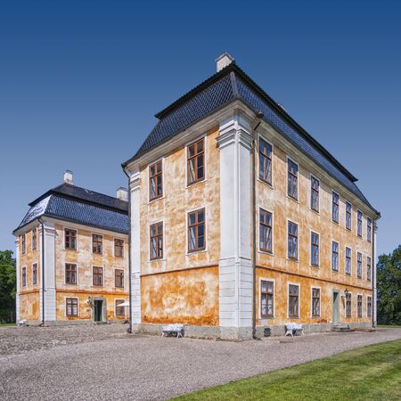 An image of the majestic Christinehof castle in the Skane region of Sweden.のeditorial素材