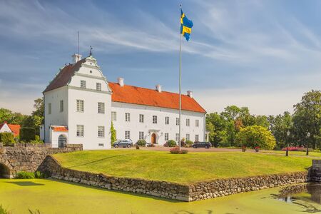 Ellinge slott is a castle in Eslov Municipality, Scania, in southern Sweden.のeditorial素材