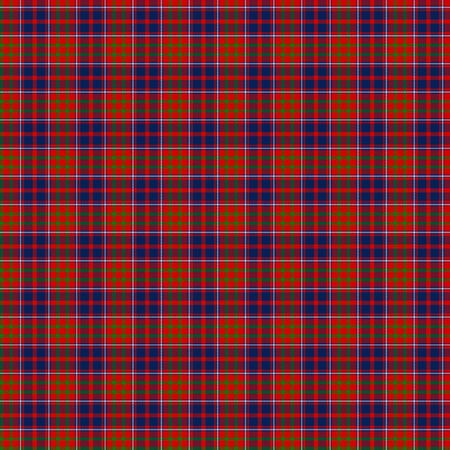 A seamless patterned tile of the clan Cameron of Lochiel tartan.の写真素材