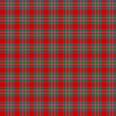 A seamless patterned tile of the clan MacBean tartan.の写真素材