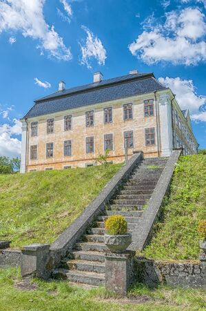 An image of the majestic Christinehof castle in the Skane region of Sweden.のeditorial素材