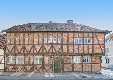 Hans Raffns angel house from the Swedish town of Ystad.のeditorial素材