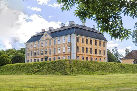 An image of the majestic Christinehof castle in the Skane region of Sweden.のeditorial素材