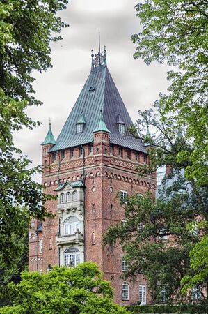 The historic Trollenas castle situated near to the swedish town of Ekeby.のeditorial素材
