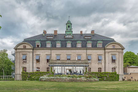 HELSINGBORG, SWEDEN - MAY 28, 2016: Orenas Castle is one of the oldest and most impressive manor buildings in Scania.のeditorial素材