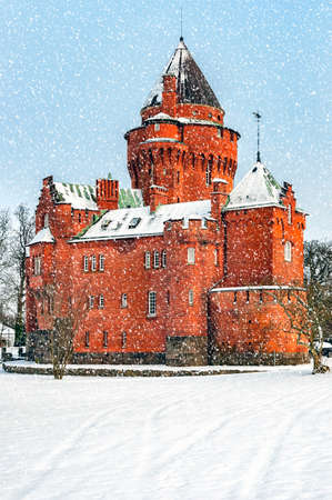 Hjularod slott is a castle in Eslov Municipality, Scania, in southern Sweden.のeditorial素材