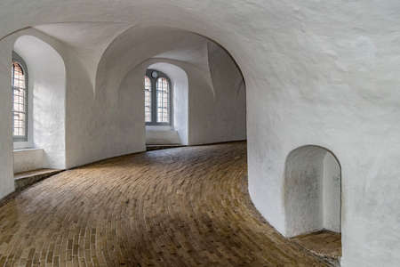 The Rundetaarn (Round Tower), is a 17th-century tower located in central Copenhagen, Denmark.のeditorial素材