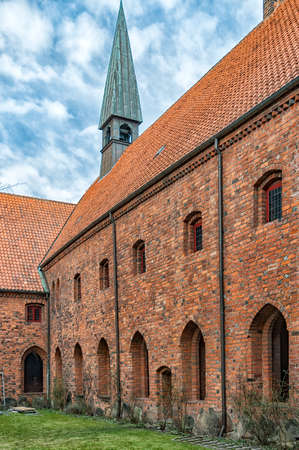 The church of Saint Mary in the old town of Helsingor in Denmark.