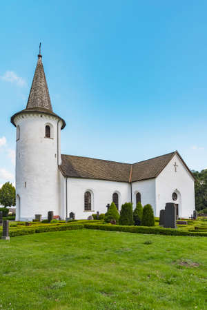 Bollerup Church is a medieval Lutheran church located southwest of Tomelilla in southern Sweden, in the close vicinity of Bollerup Castle.のeditorial素材