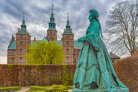 Rosenborg Castle is a renaissance castle located in Copenhagen, Denmark. The castle was originally built as a country summerhouse in 1606.のeditorial素材