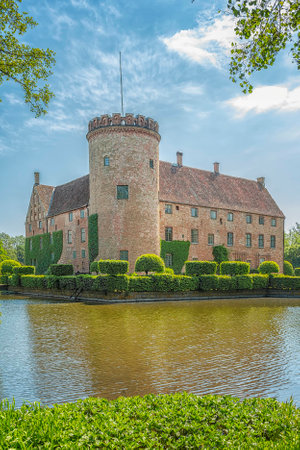 Vittskovle Castle is a castle in Kristianstad Municipality, Scania, in southern Sweden. It is one of the best-preserved Renaissance castles in the Nordic countries.のeditorial素材