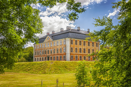 An image of the majestic Christinehof castle in the Skane region of Sweden.のeditorial素材