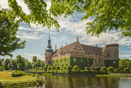 Vittskovle Castle is a castle in Kristianstad Municipality, Scania, in southern Sweden. It is one of the best-preserved Renaissance castles in the Nordic countries.のeditorial素材