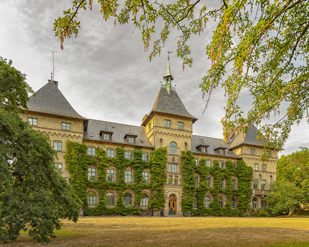 The original castle on the property was built in the 12th century. The present building was erected in 1862.のeditorial素材