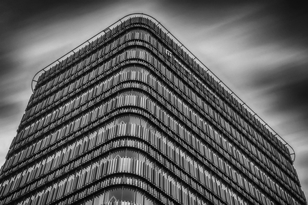 MALMO, SWEDEN - JANUARY 05, 2019: Sweden's newest university in the center of Malmo cityのeditorial素材
