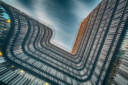 MALMO, SWEDEN - JANUARY 05, 2019: Sweden's newest university in the center of Malmo cityのeditorial素材