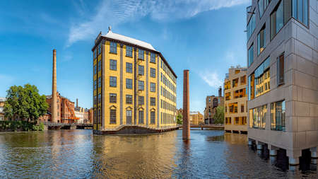 NORRKOPING, SWEDEN - JUNE 13, 2020: The Museum of Work is a museum located in Norrkoping, Sweden.のeditorial素材