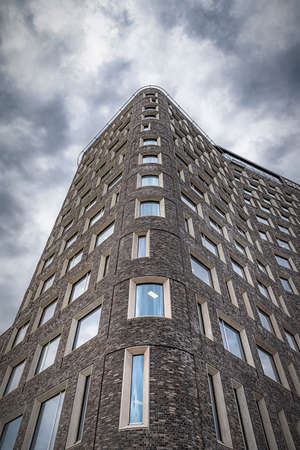 MALMO, SWEDEN - AUGUST 21, 2020: Turning Torso is a neo-futurist residential skyscraper in Sweden...