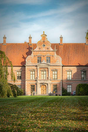 KRISTIANSTAD, SWEDEN - OCTOBER 13, 2018:The karsholm castle estate in Kristianstad muncipality.