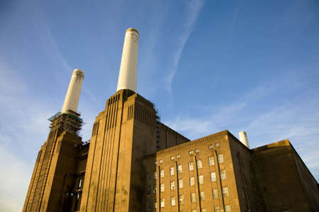 Battersea Power station stock Photoの写真素材
