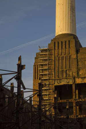 Battersea Power station stock Photoの写真素材