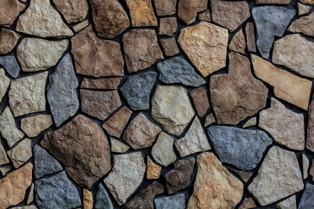 Close up of stone wall