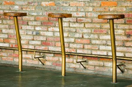 Bricks and Footstoolsの写真素材