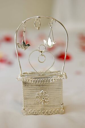 Wedding coins or Arras pouchの写真素材