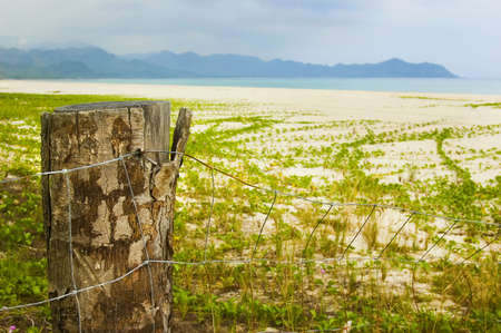 Unspoilt beach in Aurora Province, Philippinesの写真素材