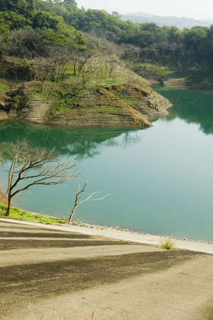 Pantabangan Dam in Nueva Ecija, Philippinesの写真素材