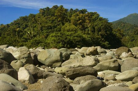 Part of the Sierra Madre Mountain Ranges in Luzon, Philippinesの写真素材