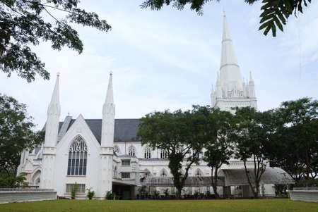 One of the many places of worship in Singaporeの写真素材