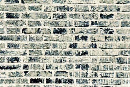 Brick wall of an old residential structure in Shanghai, Chinaの写真素材