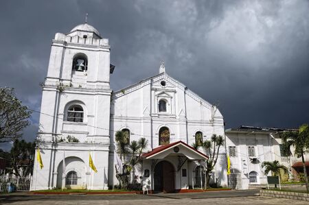 Church in Pagsanjan, Philippines; same province where the famous Pagsanjan falls is located の写真素材