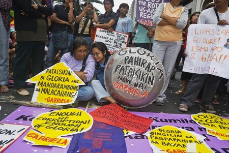 Thousands of Filipinos from different sectors trooped to Makati City, the country's central business...