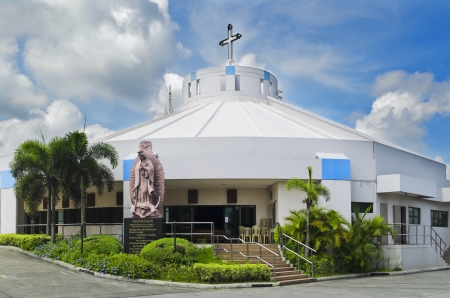 Our Lady of Guadalupe Parish in the Philippinesの写真素材