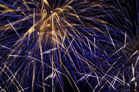 Fireworks dispaly during the New Yearの写真素材