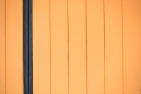 orange wood fence plank texture background