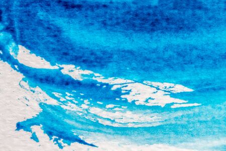 Abstract hand drawn watercolor background.の写真素材