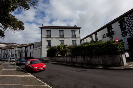 The town of Ribeira Grande on the island of San Miguel in the Azoresのeditorial素材