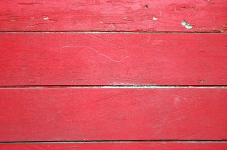 texture of the red wooden boards の写真素材