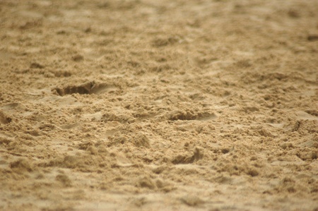 close up view beach sand background